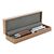 Metal ball pen and rollerball set walnut wood in gift box Wood -  LT82155-N0093