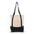 Einkaufstasche aus Baumwolle OEKO-TEX® 140g/m² 40x10x35cm Schwarz -  LT95248-N0002