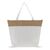 Beach cooler bag cotton/jute 42x10x30cm Ecru -  LT95267-N0054