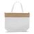 Beach cooler bag cotton/jute 42x10x30cm Ecru -  LT95267-N0054