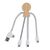 Xoopar Mr. Bio Bamboo Charging Cable Natuur - Xoopar LT41016-N0094