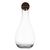 Sagaform Nature Carafe à vin avec bouchon en liège 2 liter Transparent - Sagaform LT52200-N0004