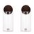 Sagaform Bouchons de liège nature sel/poivre pots, 2 pièces Transparent - Sagaform LT52202-N0004