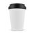 RPP Koffiebeker Wit 250ml Wit, Zwart -  LT98867-N0102
