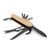 Multi-Tool-Bambus 9 Funktionen Schwarz -  LT93409-N0002