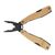 Multitool bamboe 8 functies Zwart -  LT93411-N0002
