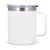 T-ceramic Mug thermo avec couvercle Danube 350ml Blanc - T-ceramic LT98727-N0001