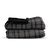 Sagaform Rut fleece plaid Zwart - Sagaform LT52227-N0002