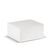 Bloc cube 10x10x5cm Blanc - empty LT91737-N0001