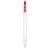 R-PET pen Transparant, Rood - empty LT80562-N0421