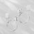 4034 - Xoopar Ice-Tag Kabel wird mit Find My Tracker geliefert Weiß - Xoopar LT41021-N0001