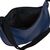 Sac à bandoulière demi-lune en R-PET 600D enduit de PU Bleu foncé -  LT95358-N0010