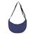 Sac à bandoulière demi-lune en R-PET 600D enduit de PU Bleu foncé -  LT95358-N0010