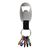 Flesopener sleutelhanger Zilver -  LT99706-N0005