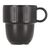 Sagaform Inka cup with ear 270ml Black - Sagaform LT52253-N0002