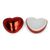 Baume à lèvres en forme de cœur métallique Rouge -  LT90487-N0021