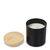 Bhakti scented plant based candle in recycled aluminium jar Black -  LT90745-N0002