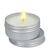 Citronella insect repellent plant based candle in recycled tin Silver -  LT90749-N0005
