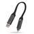 Multifunctionele 4-in-1 Kabel OTG Sleutelhanger formaat 60 W Zwart -  LT95660-N0002