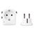 Chargeur adaptateur multiprises  Blanc -  LT91193-N0001