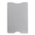 Porte-cartes bancaire anti-RFID (étui en plastique rigide) Argent -  LT91241-N0005