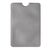 Porte-cartes bancaire anti-RFID souple Argent -  LT91242-N0005