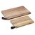 Planche à découper Acacia 2pcs Bois -  LT94533-N0093