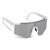 Tom R-PC Lunettes de sport avec verres miroir UV400 Blanc -  LT86730-N0001