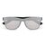 Lunettes de soleil Justin R-PC avec uni-lentilles miroir UV400 Noir -  LT86731-N0002