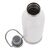 Bouteille isotherme en acier inoxydable 400ml Blanc -  LT98811-N0001