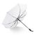 Daintree 190T Pongee 21.5" Faltbarer windproof Regenschirm Auto open Weiß -  LT97116-N0001