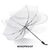 Daintree 190T Pongee 21.5" Faltbarer windproof Regenschirm Auto open Weiß -  LT97116-N0001