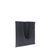 Sac en coton bio couleur long 140g/m² 38x42 cm Noir -  LT95377-N0002