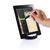 Support à tablette avec stylet Chef Noir, Argent - XD Design P261.171