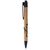 Borneo bamboo ballpoint pen (black ink) Natural, Solid black - Unbranded 10632200