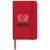 Carnet de notes A6 Spectrum à couverture rigide Rouge - Unbranded 10690502