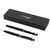Parure Stylo bille et roller Andante (encre noire) Noir - Luxe 10728300