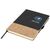 Evora A5 cork thermo PU notebook Black - JournalBooks 10732000