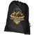 Oriole Turnbeutel aus RPET 5L Schwarz - Unbranded 12046100