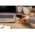 Chargeur sans fil 10W et avec ports USB en bambou Brun - XD Collection P308.379