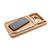 Organiseur de bureau en bambou avec chargeur 10W Brun - XD Collection P308.399