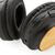 Casque sans fil pliable en bambou et plastique RCS Elite Noir - XD Collection P329.681