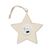 MDF star with light Wood -  CX1527-40
