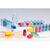 Set of 6 wax crayons Transparent -  IT1329-22