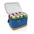 Impact AWARE™ XL RPET two tone koeltas met kurken detail Blauw - XD Collection P422.355