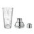 Glazen cocktailshaker 400 ml Transparant -  MO2077-22