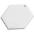 RFX&#8482; H-12 zeshoekige reflecterende pvc hanger Wit - RFX™ 1PR11001