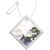 RFX&#8482; H-20 Diamant reflektierender PVC-Anhänger groß Weiß - RFX™ 1PR12601