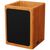 SCX.design O12 houten potloodhouder met oplichtend logo en dubbele USB-uitgang Hout - SCX.design 1PX07771