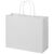 Kraftpapiertasche 120 g/m² mit gedrehten Griffen &#8211; 31 × 12 × 25 cm Weiß - Unbranded 1ZM00801